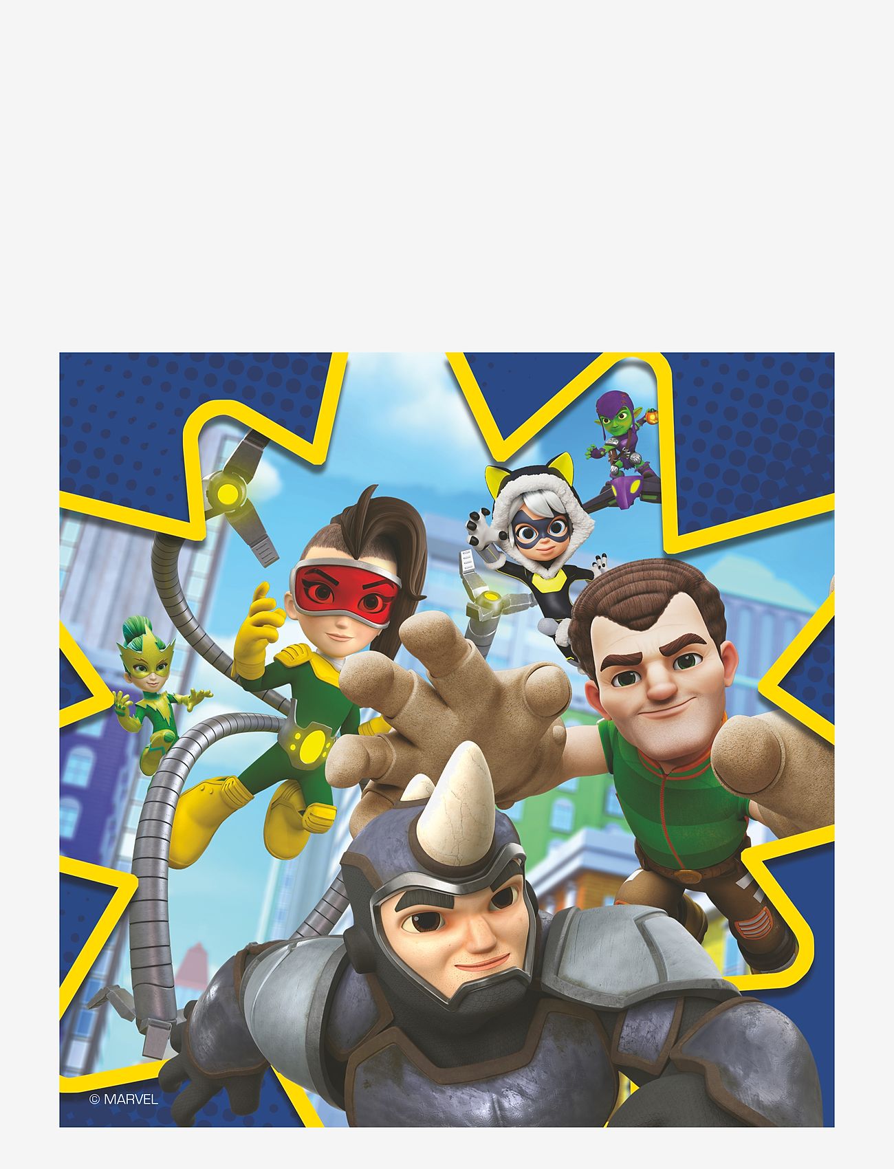 Ravensburger - Spidey's Adventures 3x49p - klassiske puslespil - multi coloured - 3