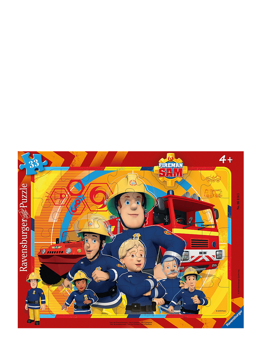 Ravensburger - Fireman Sam 30-48p - klassísk púsl - multi coloured - 0