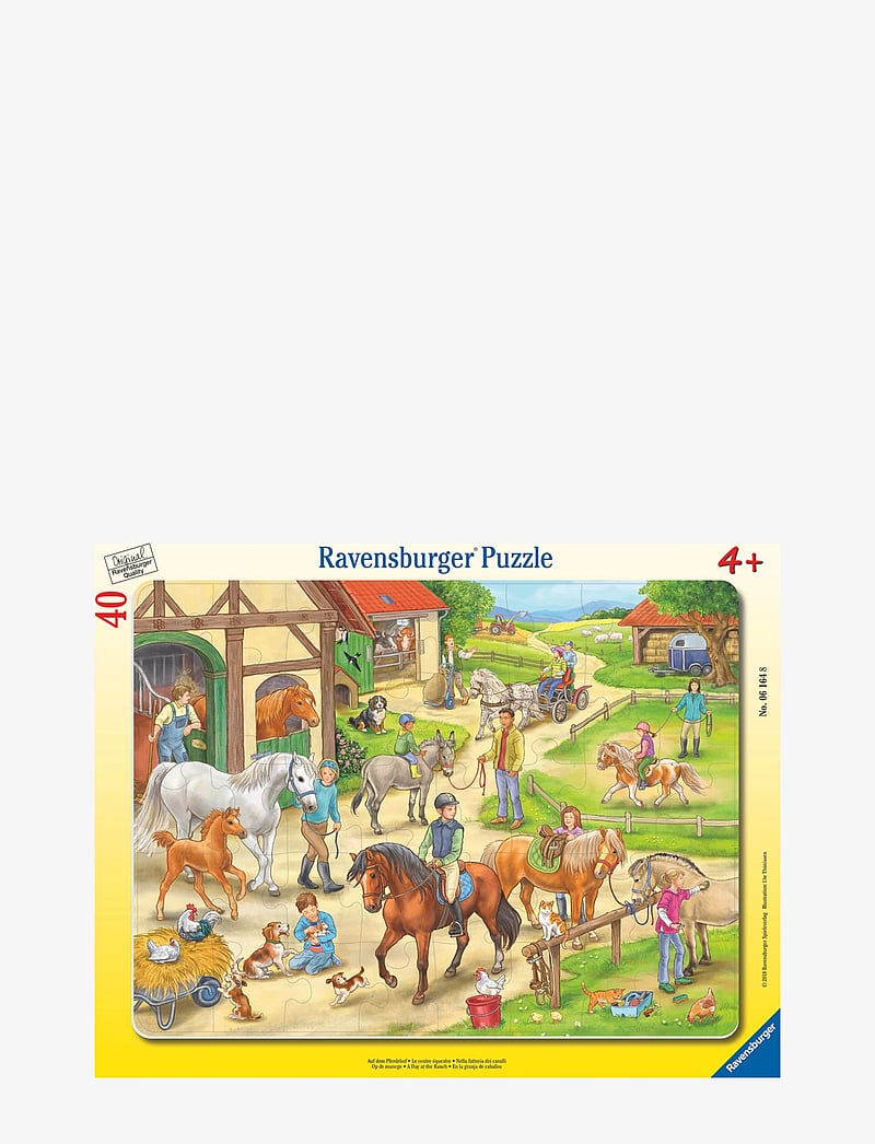 Ravensburger - A Day At The Ranch 40p - klassiske puslespil - multi coloured - 0