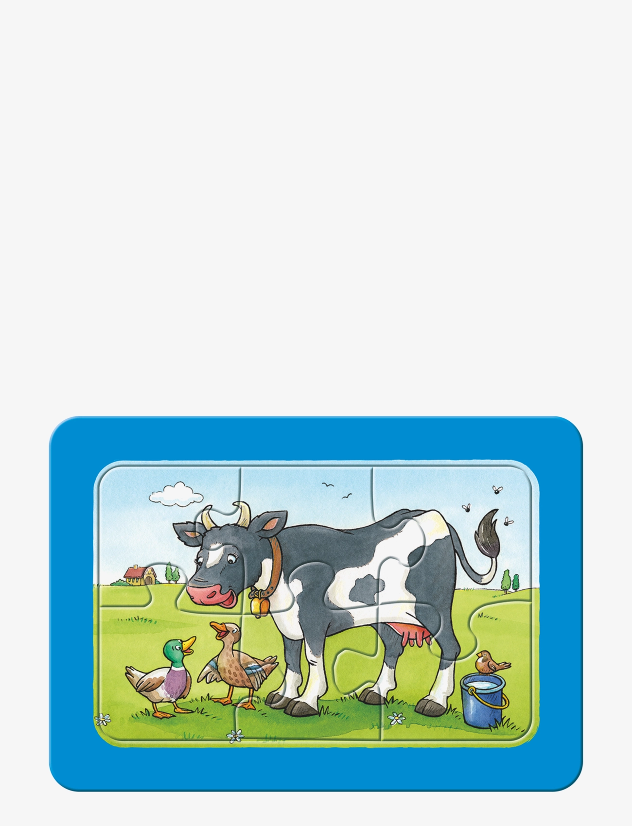 Ravensburger - Gode dyrevenner 3x6p - klassiske puslespill - multi coloured - 1