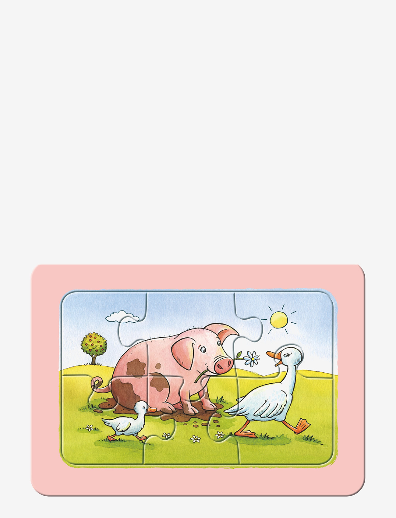 Ravensburger - Good Animal Friends 3x6p - klassiska pussel - multi coloured - 2