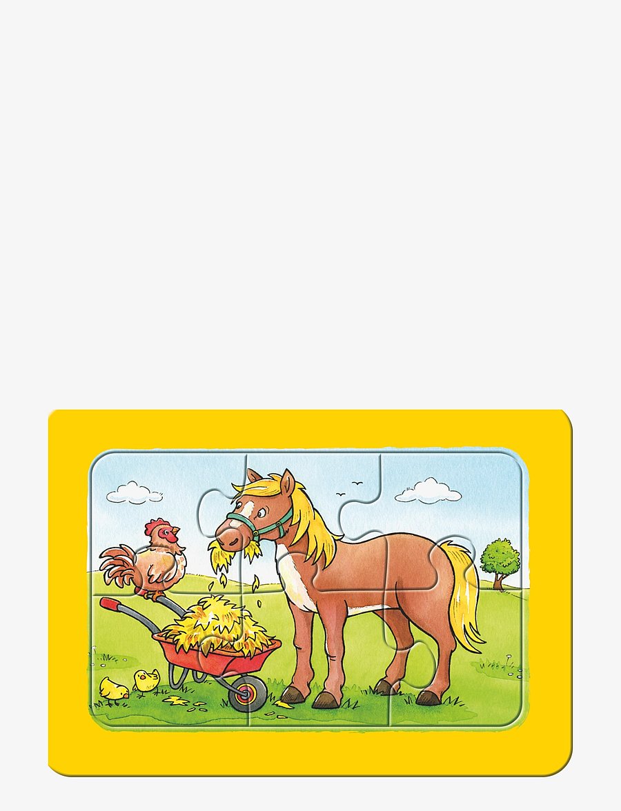 Ravensburger - Good Animal Friends 3x6p - klassísk púsl - multi coloured - 3