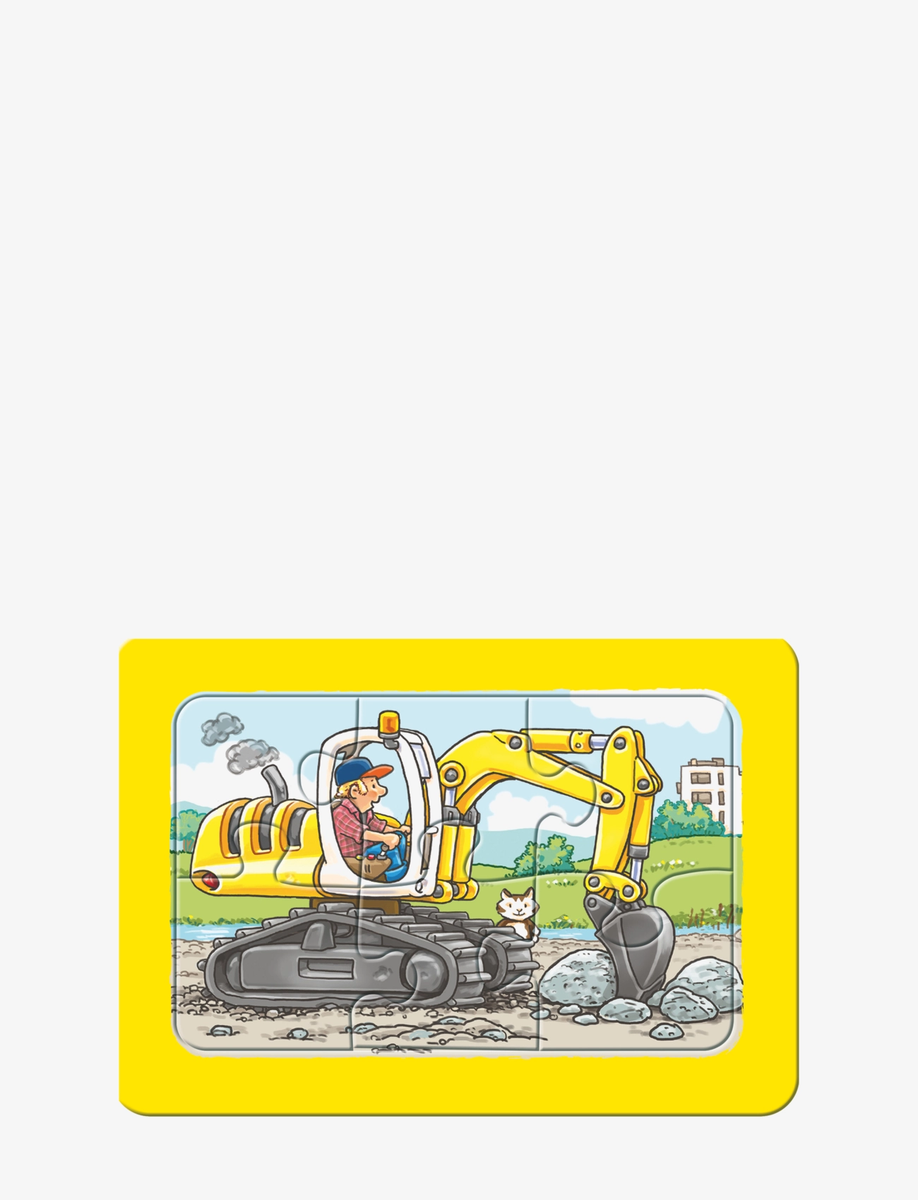 Ravensburger - Excavator Tractor & Dump Tractor 3x6p - klassiset palapelit - multi coloured - 1