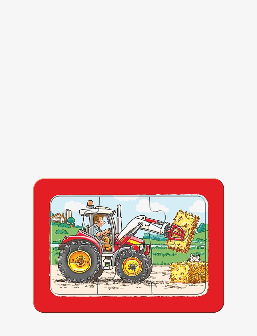 Ravensburger - Excavator Tractor & Dump Tractor 3x6p - klassísk púsl - multi coloured - 2