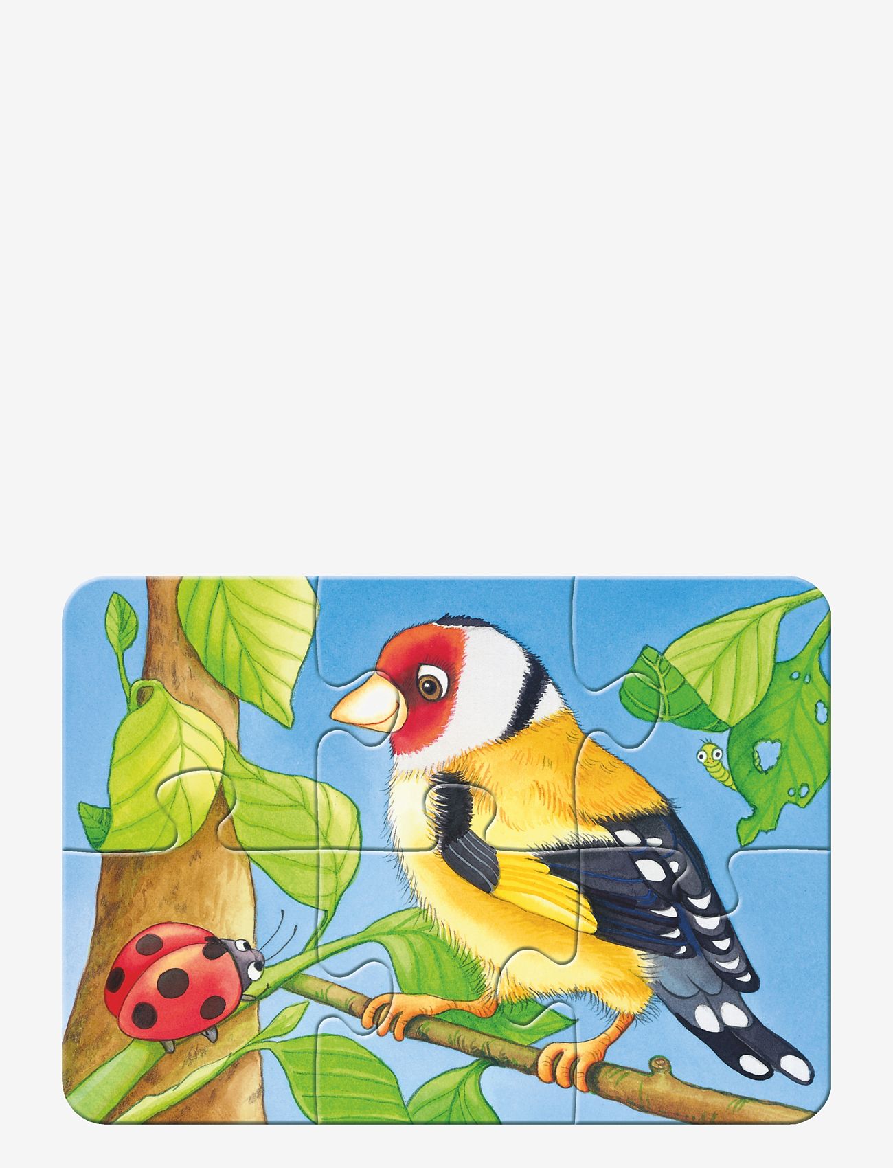Ravensburger - Sweet Garden Residents 2/4/6/8p - klassiske puslespil - multi coloured - 1