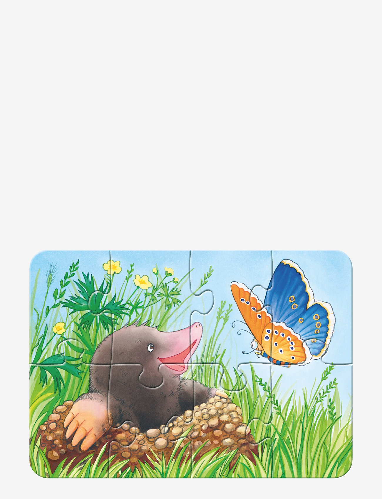 Ravensburger - Sweet Garden Residents 2/4/6/8p - klassiske puslespil - multi coloured - 2