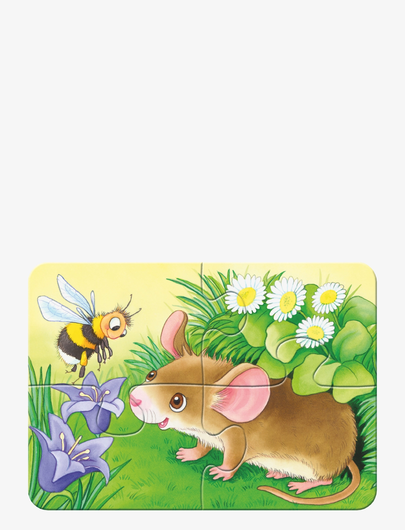 Ravensburger - Sweet Garden Residents 2/4/6/8p - klassiska pussel - multi coloured - 3