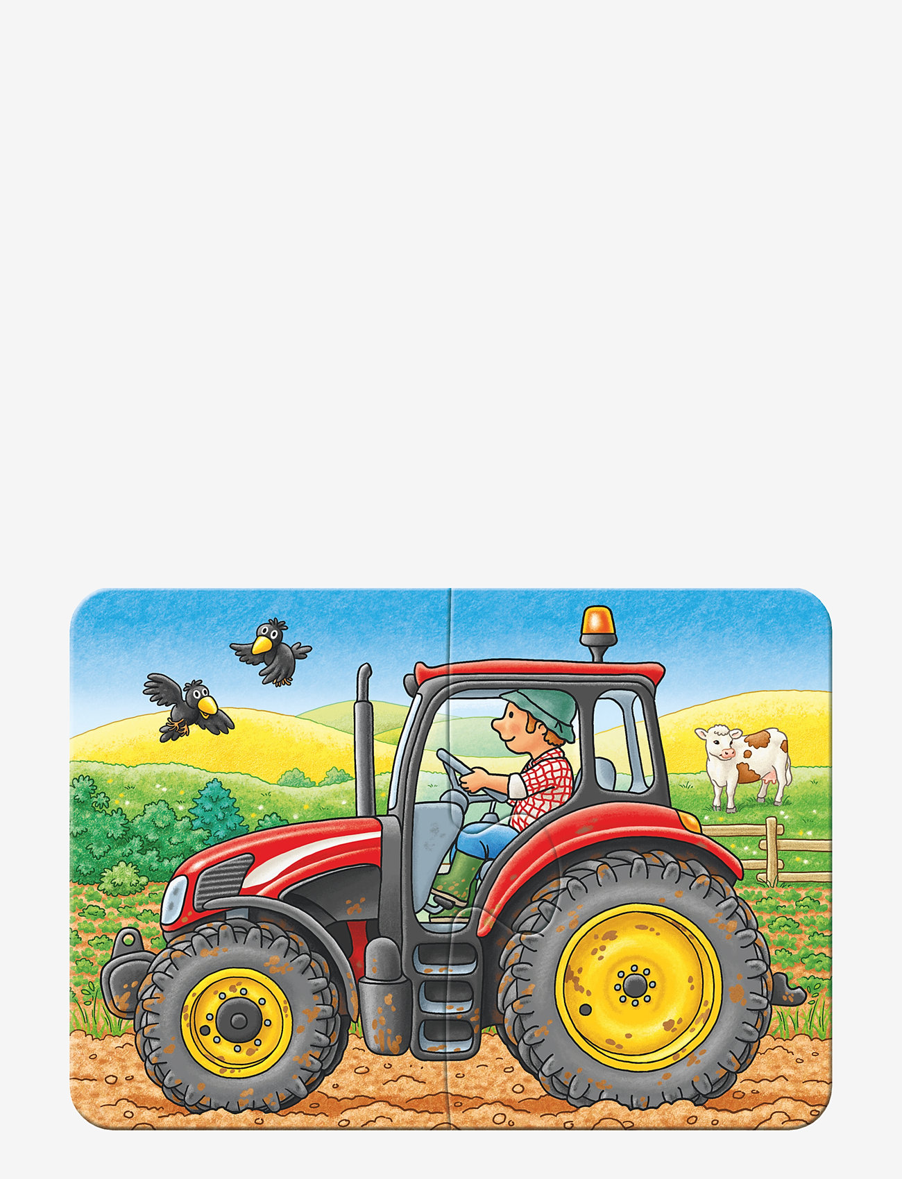 Ravensburger - Hard At Work 2/4/6/8p - klassiska pussel - multi coloured - 1