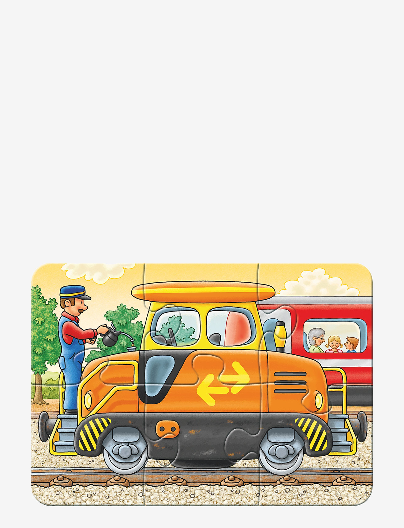 Ravensburger - Hard At Work 2/4/6/8p - klassiska pussel - multi coloured - 2