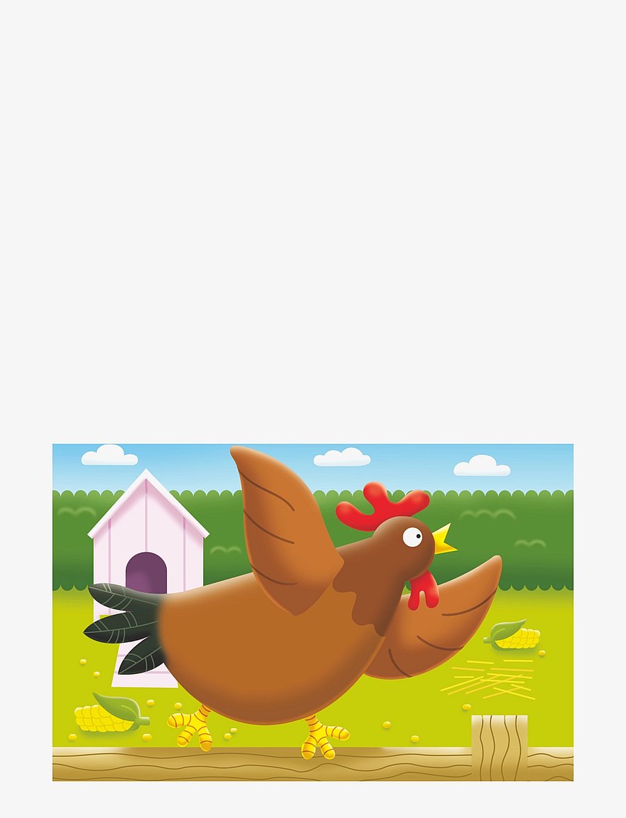 Ravensburger - On The Farm My First Puzzle 2/3/4/5p - classic puzzles - multi coloured - 1