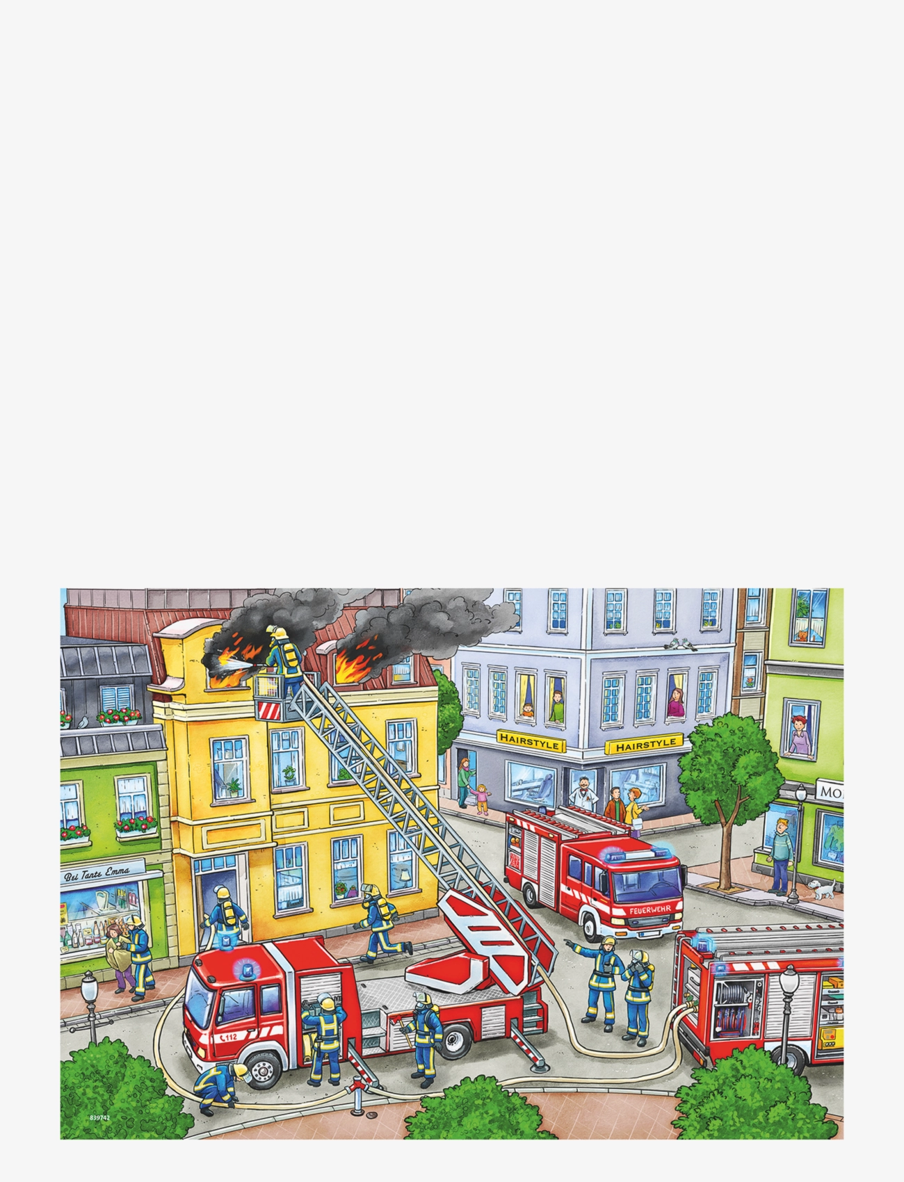Ravensburger - Blue Lights On The Way 2x12p - klassísk púsl - multi coloured - 1