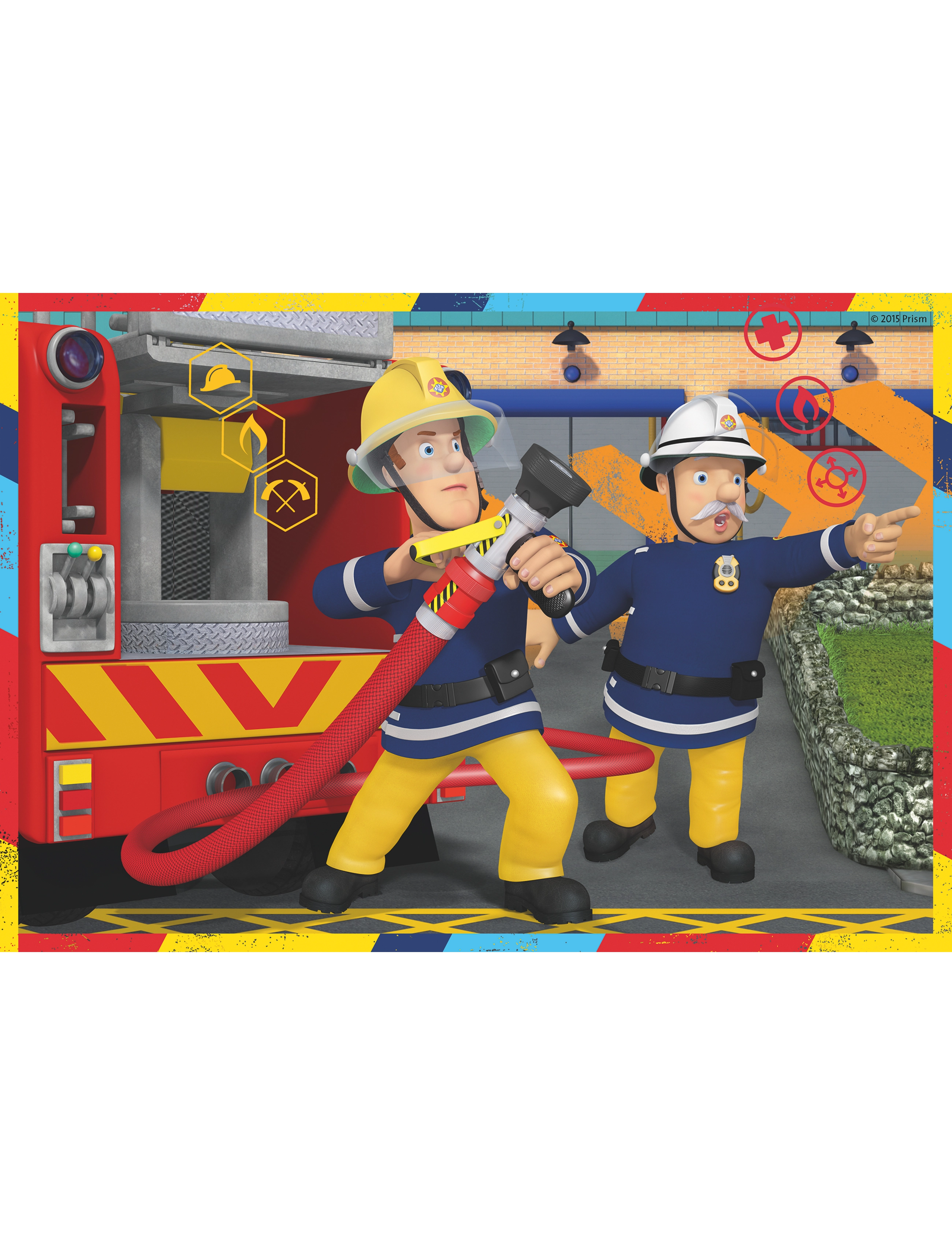 Ravensburger - Branmann Sam i aksjon 2x12p - klassiske puslespill - multi coloured - 2