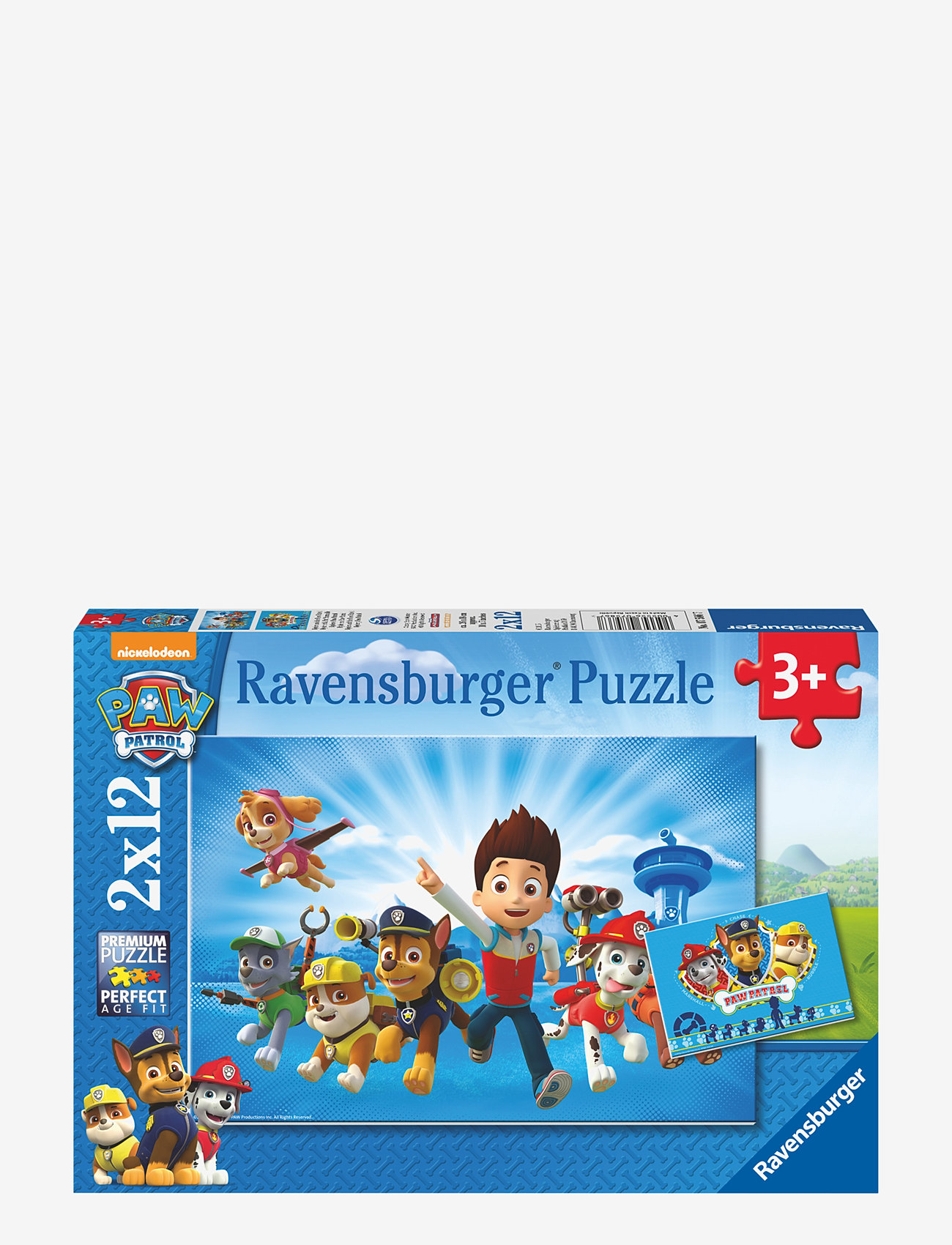 Ravensburger - Paw Patrol 2x12p puzzle - klassiske puslespil - multi coloured - 1