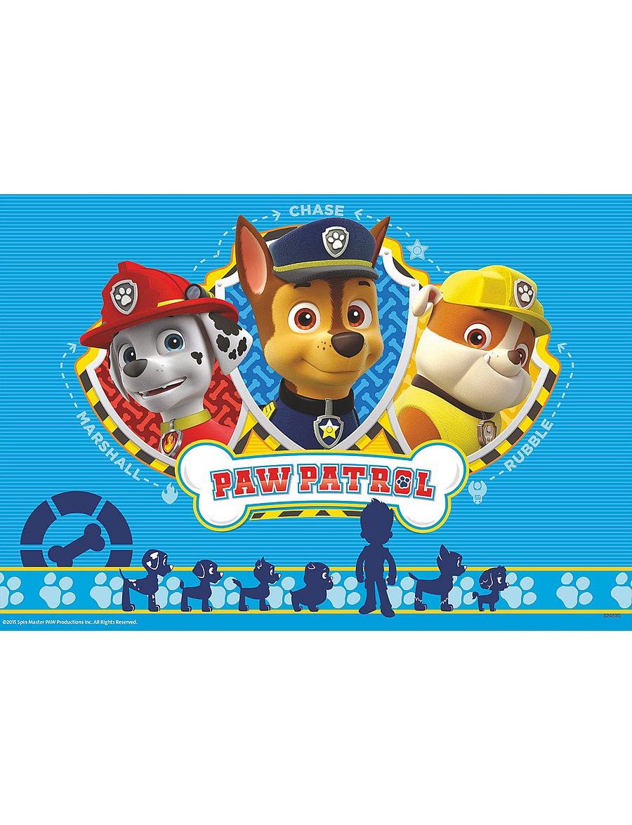 Ravensburger - Paw Patrol 2x12p puzzle - klassísk púsl - multi coloured - 0