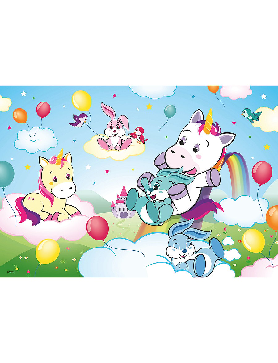 Ravensburger - Unicorn 2x24p - classic puzzles - multi coloured - 1