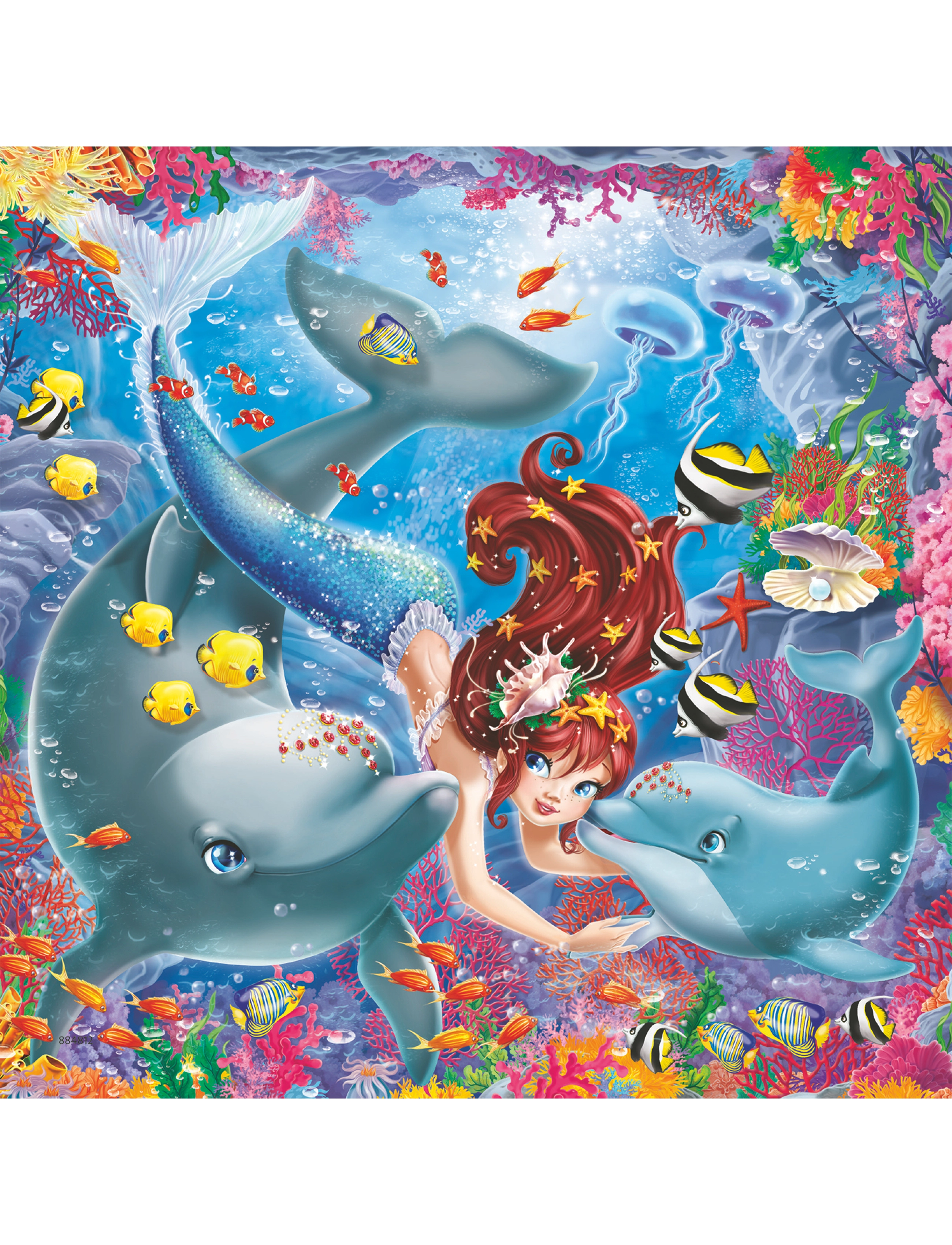 Ravensburger - Charming Mermaids 3x49p - klassiske puslespil - multi coloured - 4