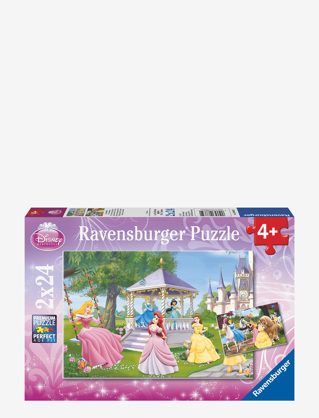Ravensburger - WD Prinsesser 2x24p - klassiske puslespill - multi coloured - 0