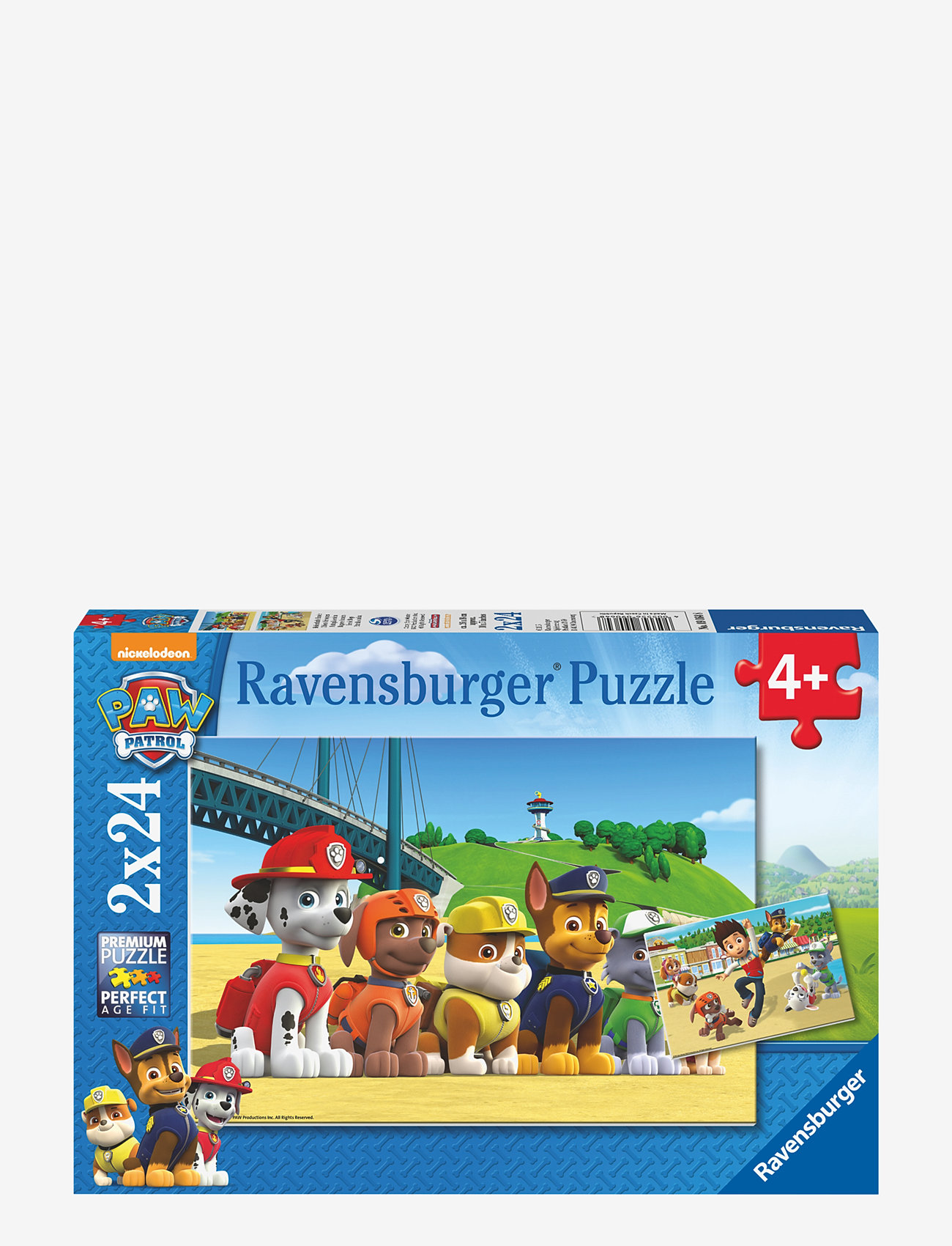 Ravensburger - Paw Patrol 2x24p - klassiske puslespil - multi coloured - 0