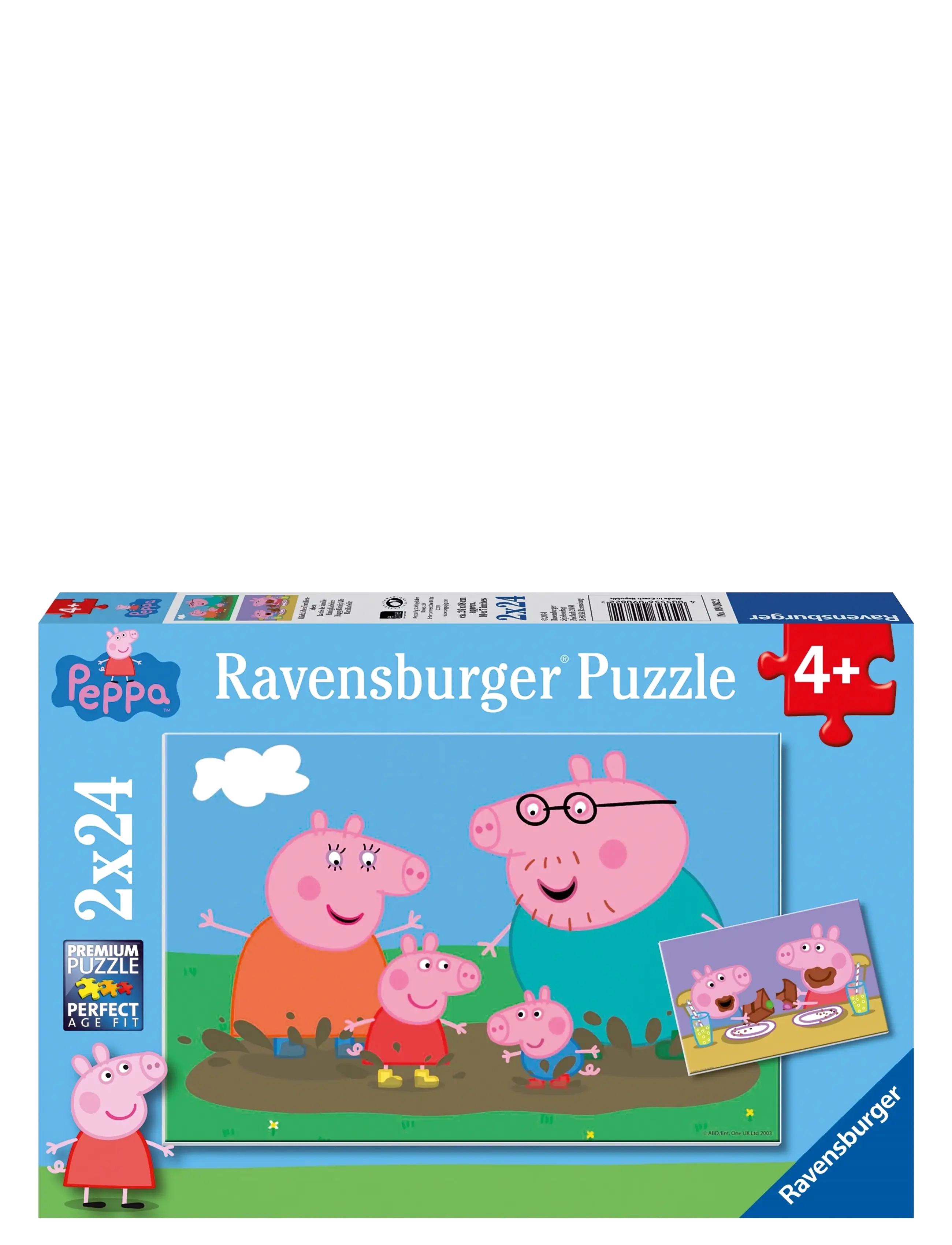 Ravensburger - Peppa Gris 2x24p - klassiske puslespill - multi coloured - 2