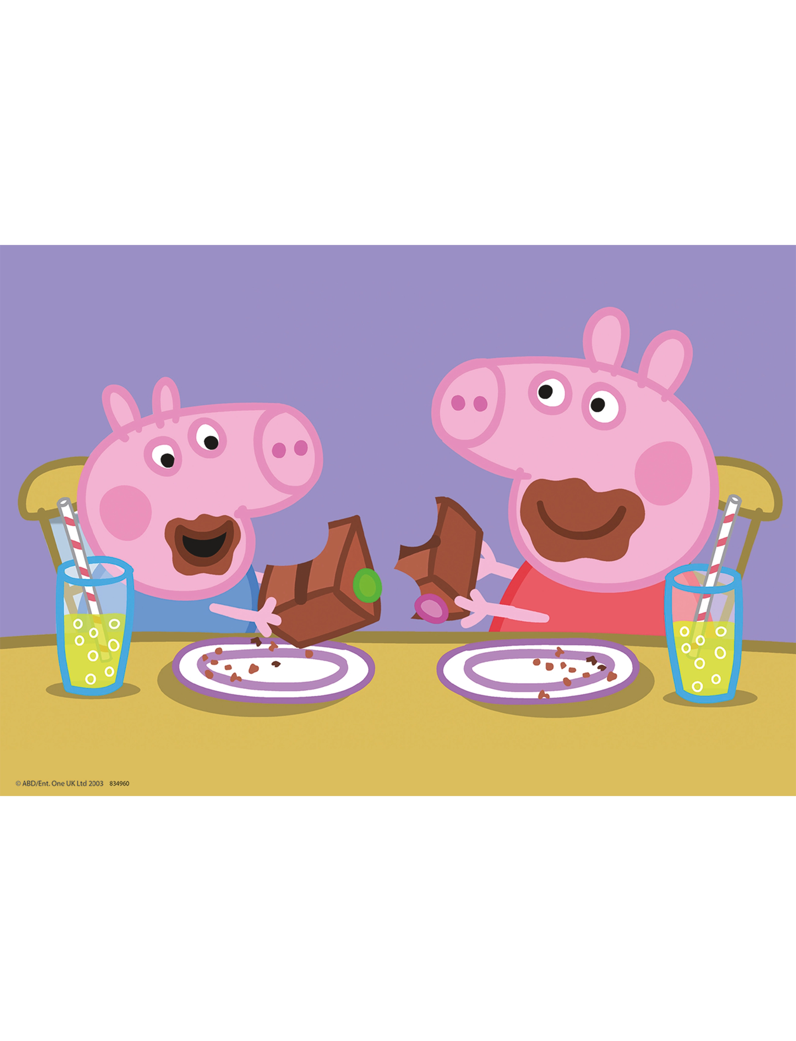 Ravensburger - Peppa Pig Happy Family Life 2x24p - pussel - multi coloured - 2