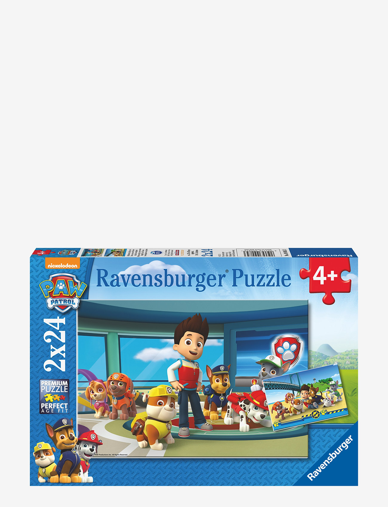 Ravensburger - Paw Patrol Helpful Good Noses 2x24p - klassísk púsl - multi coloured - 1