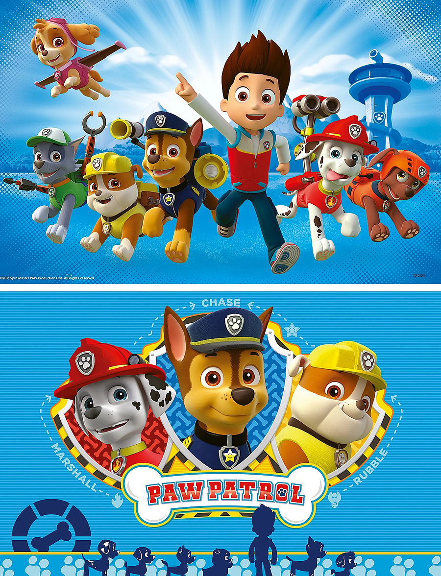 Ravensburger - Paw Patrol Helpful Good Noses 2x24p - klassiske puslespil - multi coloured - 3