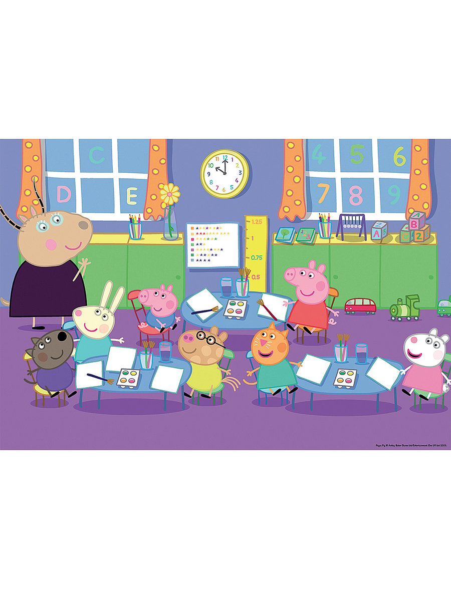 Ravensburger - Peppa Pig 2x24p - classic puzzles - multi coloured - 1