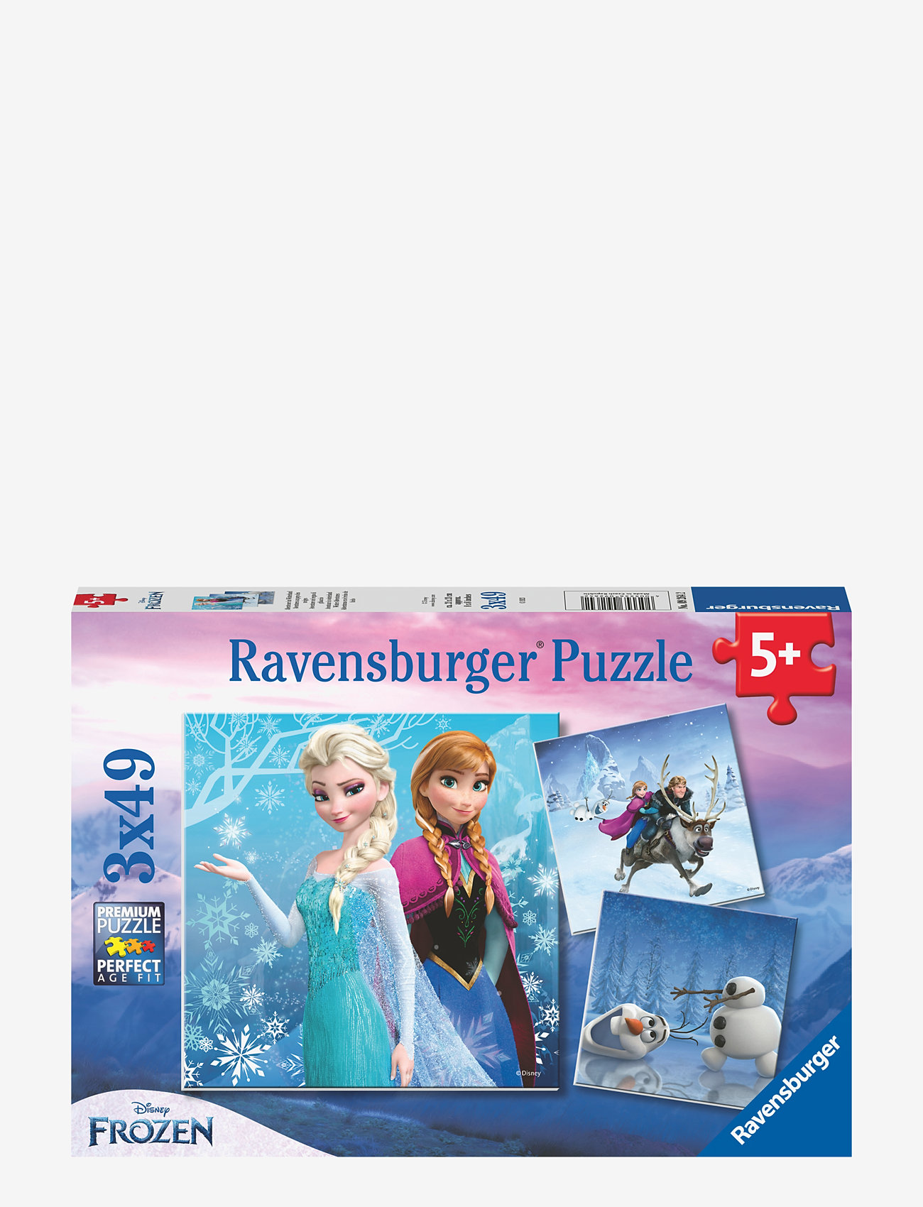 Ravensburger - Winter Adventures - 3x49p - klassiska pussel - multi coloured - 1