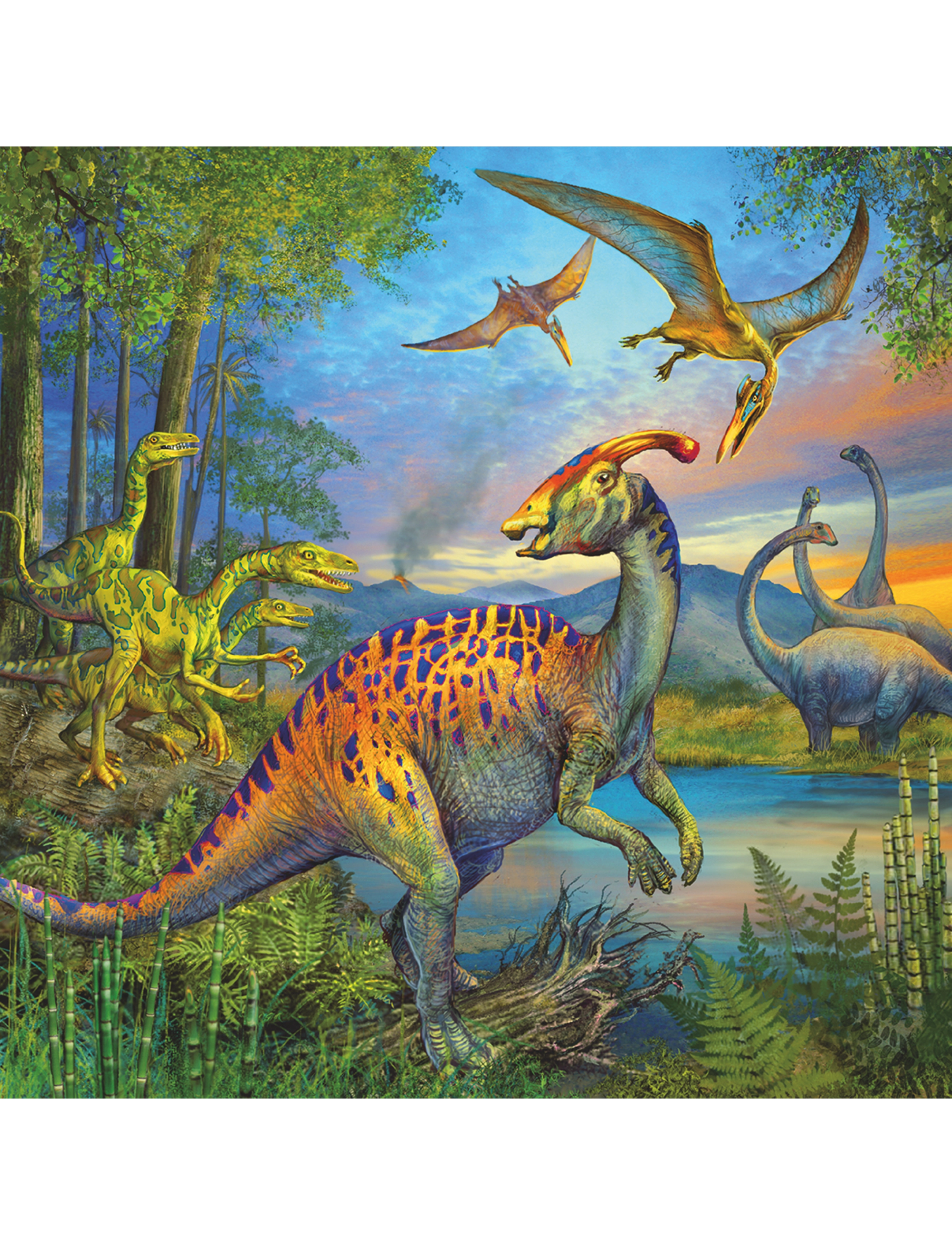 Ravensburger Dinosaur Facination 3X49P, One Size, Multi/patterned, Puslespil > Klassiske Puslespil, Børn