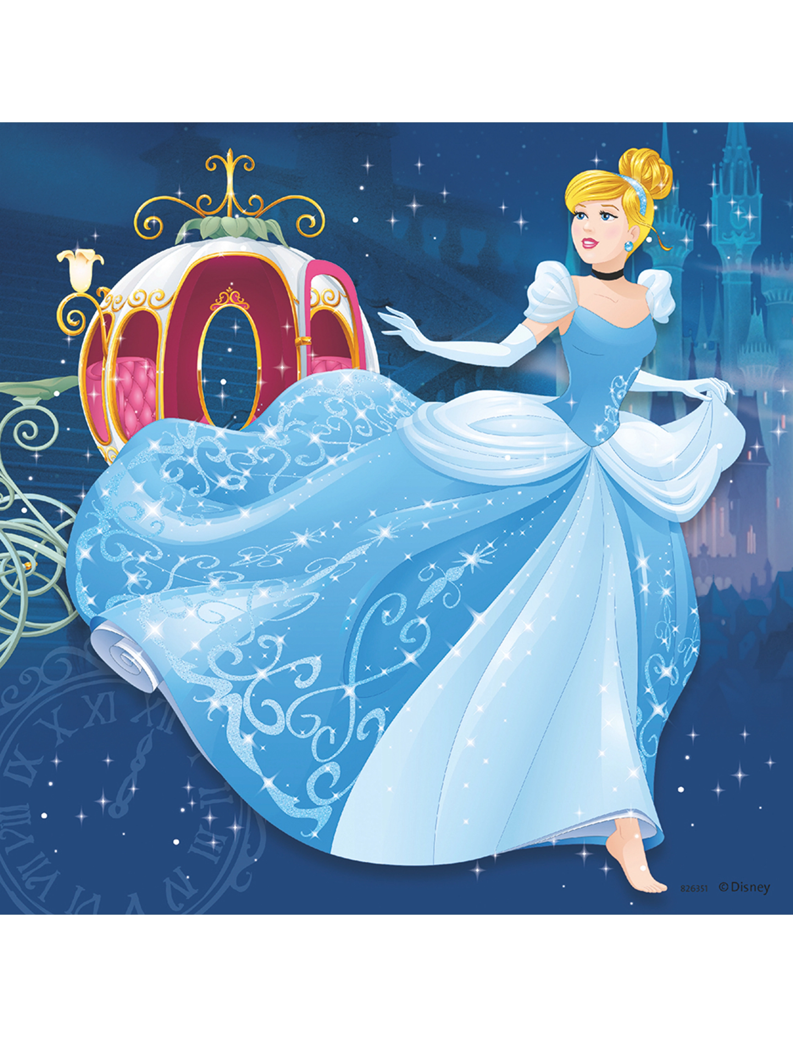 Ravensburger - WD Prinsesser 3x49p - klassiske puslespill - multi coloured - 4
