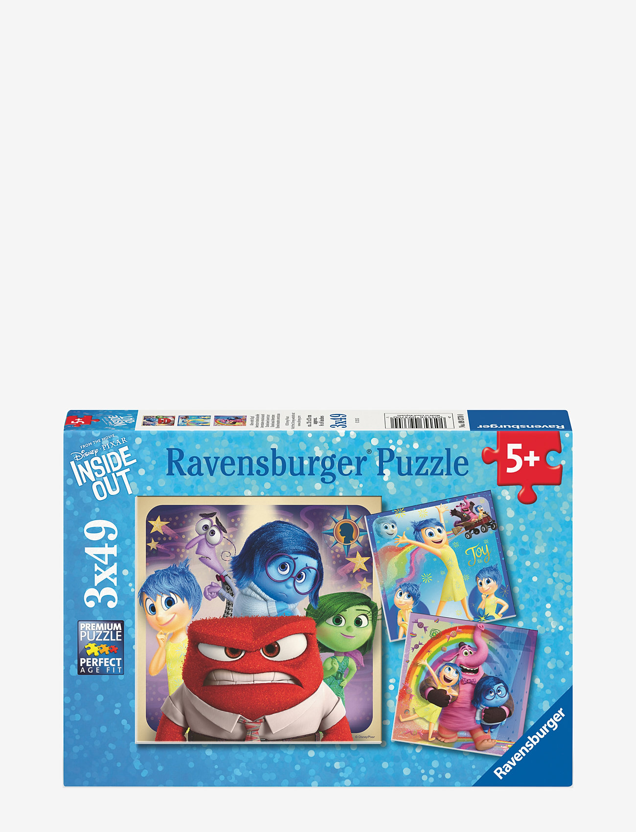 Ravensburger - Emotional Adventures 3x49p - klassísk púsl - multi coloured - 0