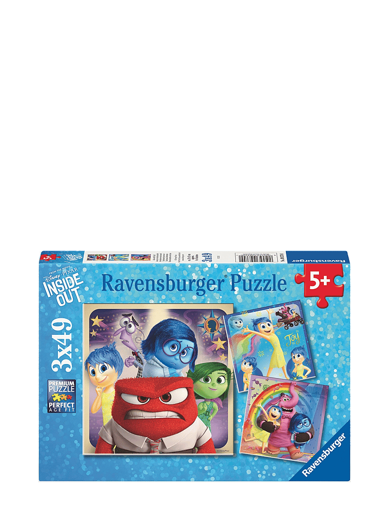 Ravensburger - Emotional Adventures 3x49p - klassísk púsl - multi coloured - 0