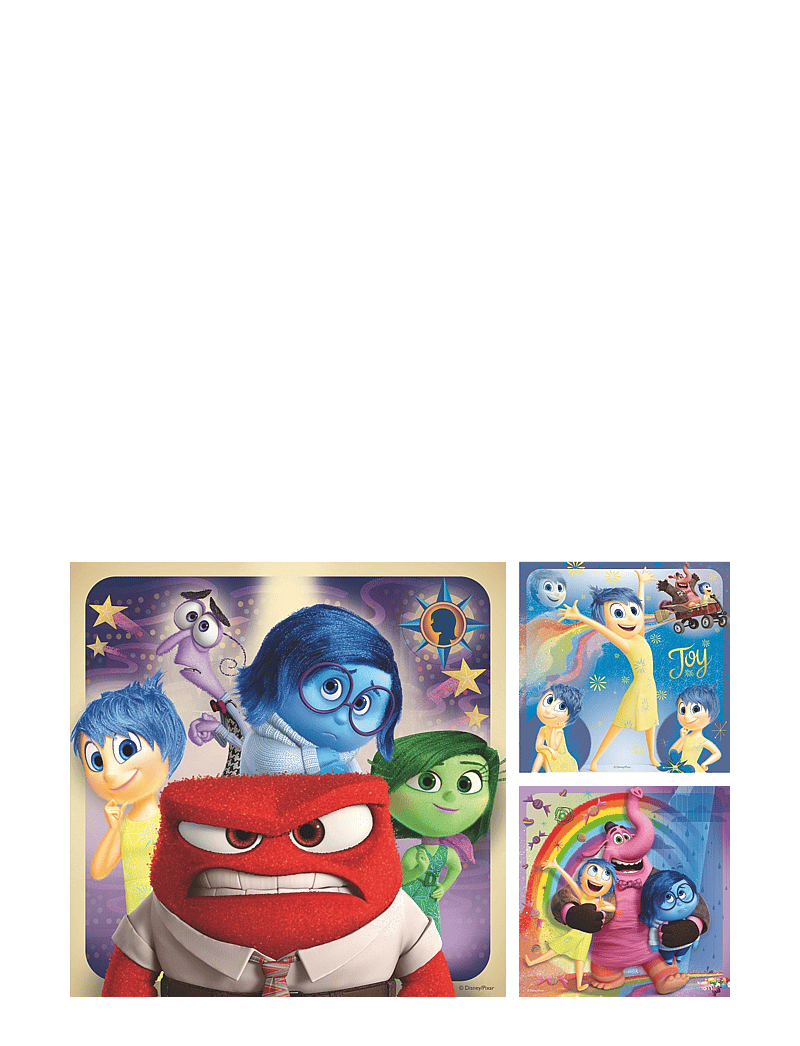 Ravensburger - Emotional Adventures 3x49p - klassísk púsl - multi coloured - 1