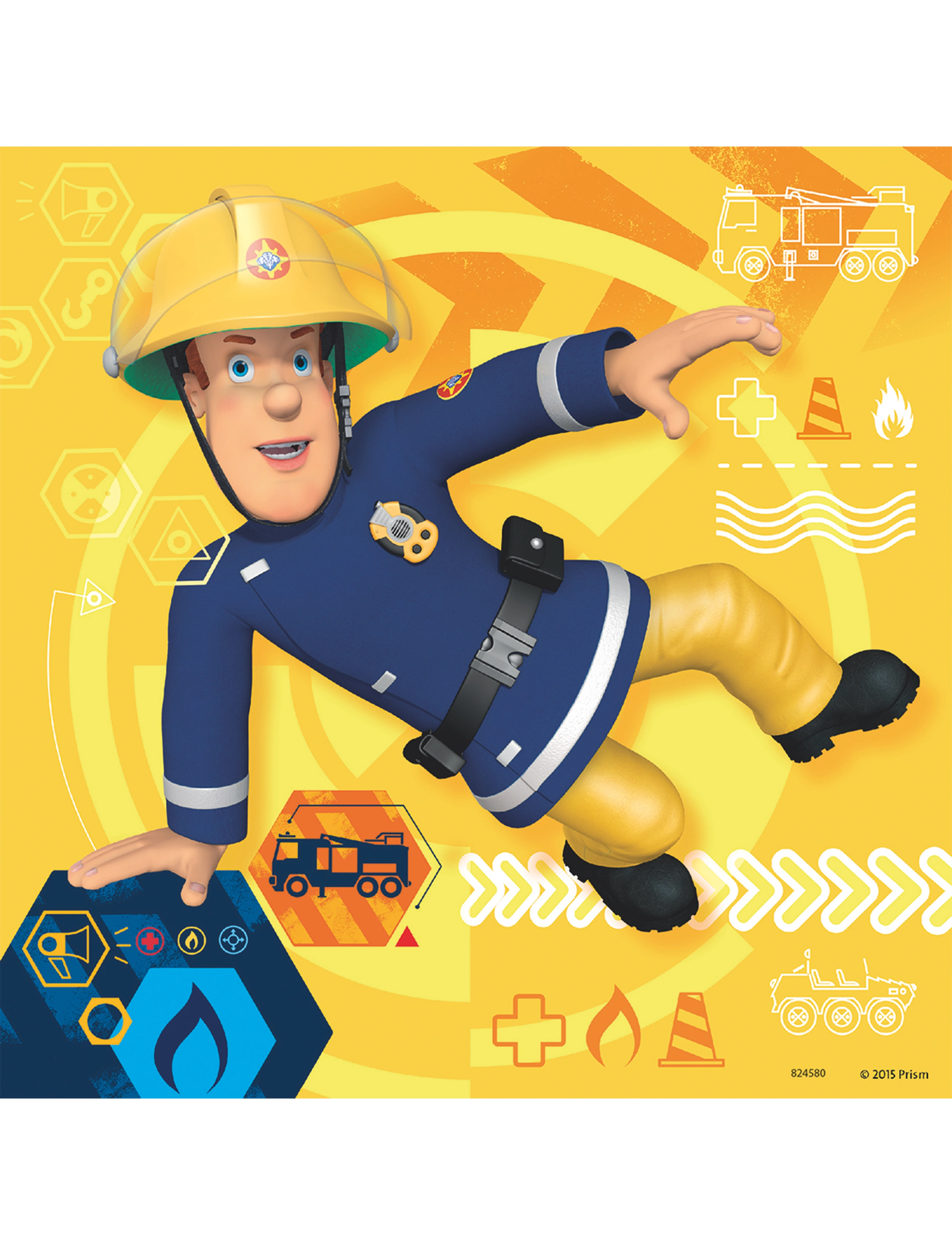Ravensburger Fireman Sam Call Sam In Danger 3X49P, One Size, Multi/patterned, Puslespil > Klassiske Puslespil, Børn