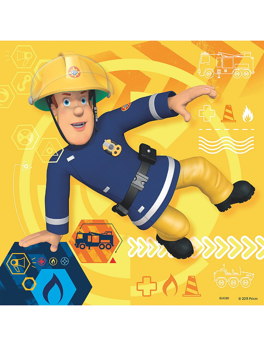 Ravensburger - Fireman Sam Call Sam In Danger 3x49p - klassísk púsl - multi coloured - 0