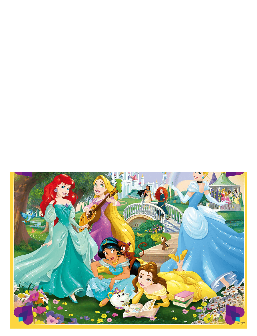 Ravensburger - Disney Princess Dare To Dream 100p - klassísk púsl - multi coloured - 1