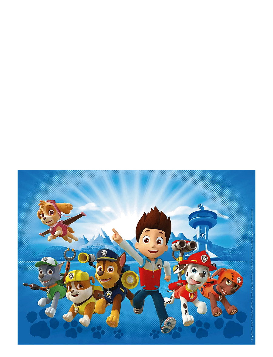 Ravensburger - Paw Patrol 100p - classic puzzles - multi coloured - 1