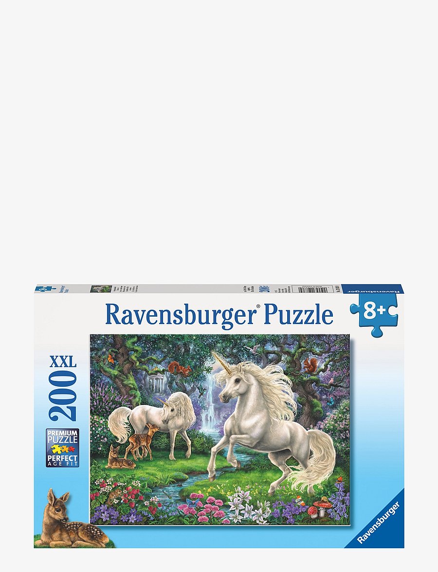 Ravensburger - Mystical Unicorns 200p - klassísk púsl - multi coloured - 1