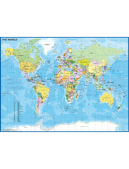 Ravensburger - Map Of The World 200p - klassiske puslespil - multi coloured - 1