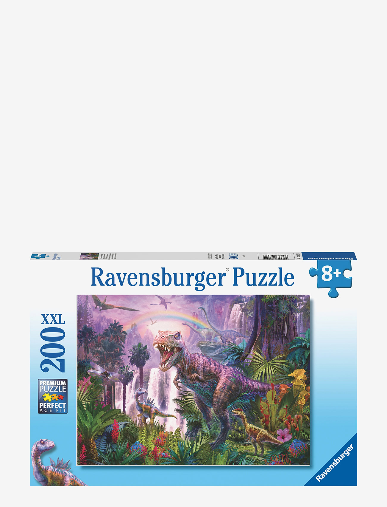 Ravensburger - Dinosaur Land 200p - klassiske puslespil - multi coloured - 0