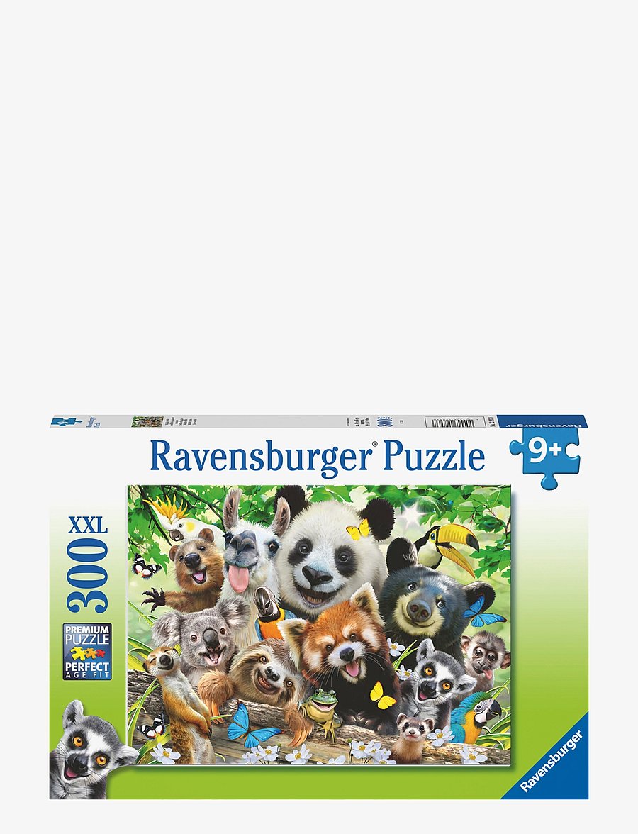Ravensburger - Wildlife Selfie 300p - klassísk púsl - multi coloured - 1