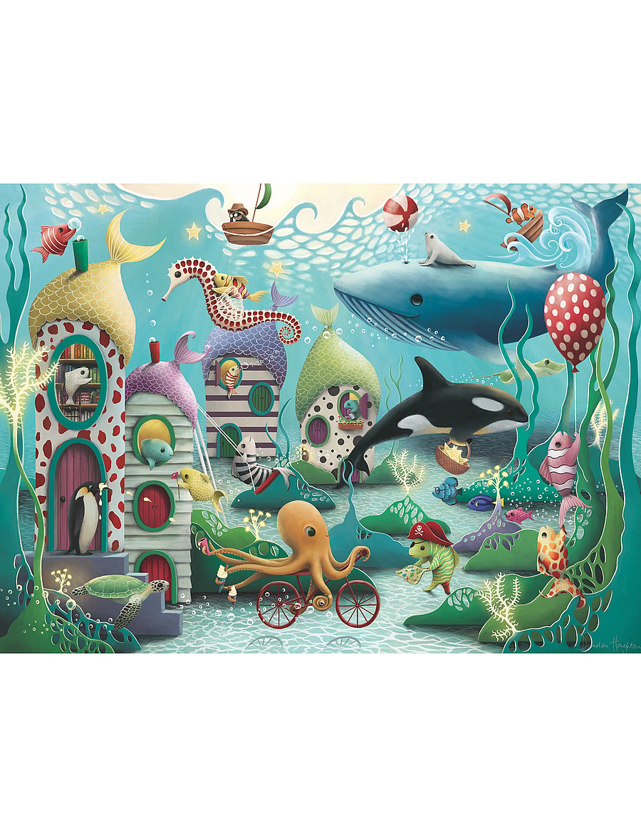 Ravensburger - Underwater Wonders 100p - klassísk púsl - multi coloured - 0