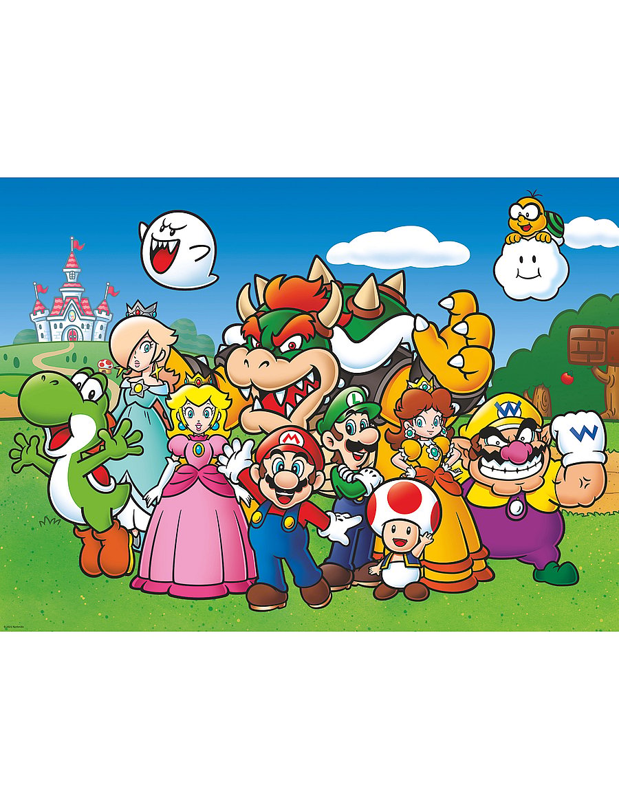Ravensburger - Super Mario Fun 100p - klassiske puslespil - multi coloured - 0