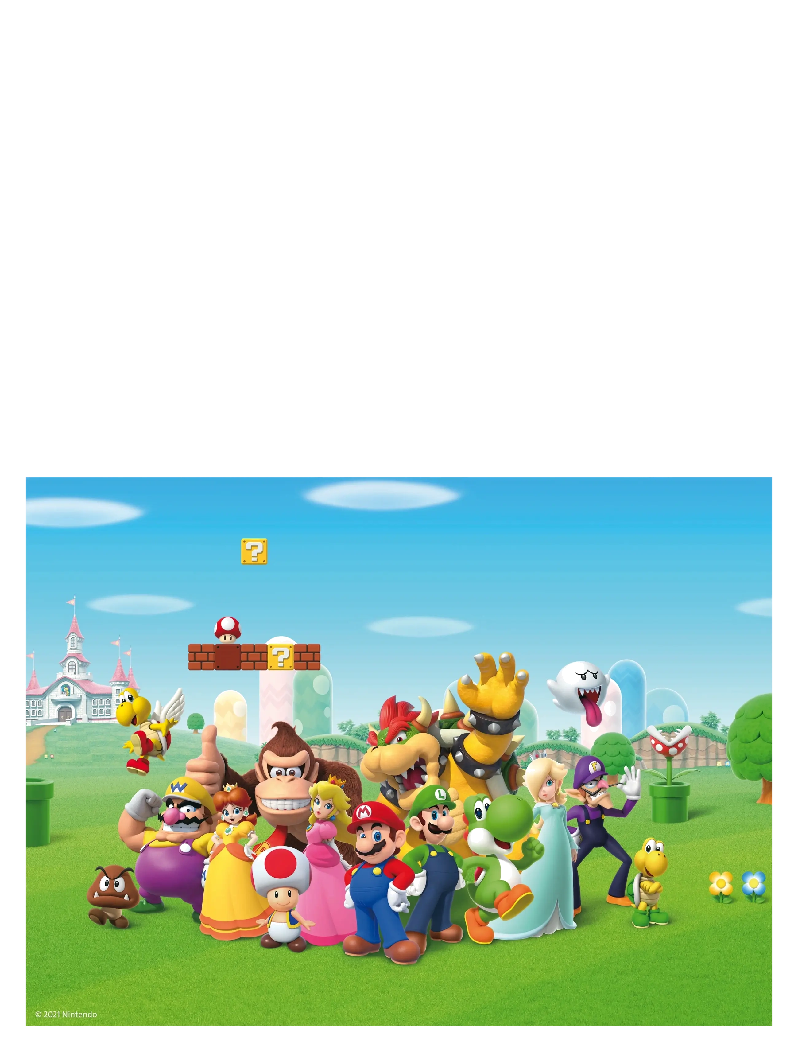 Ravensburger - Super Mario Adventure 200p - klassísk púsl - multi coloured - 2