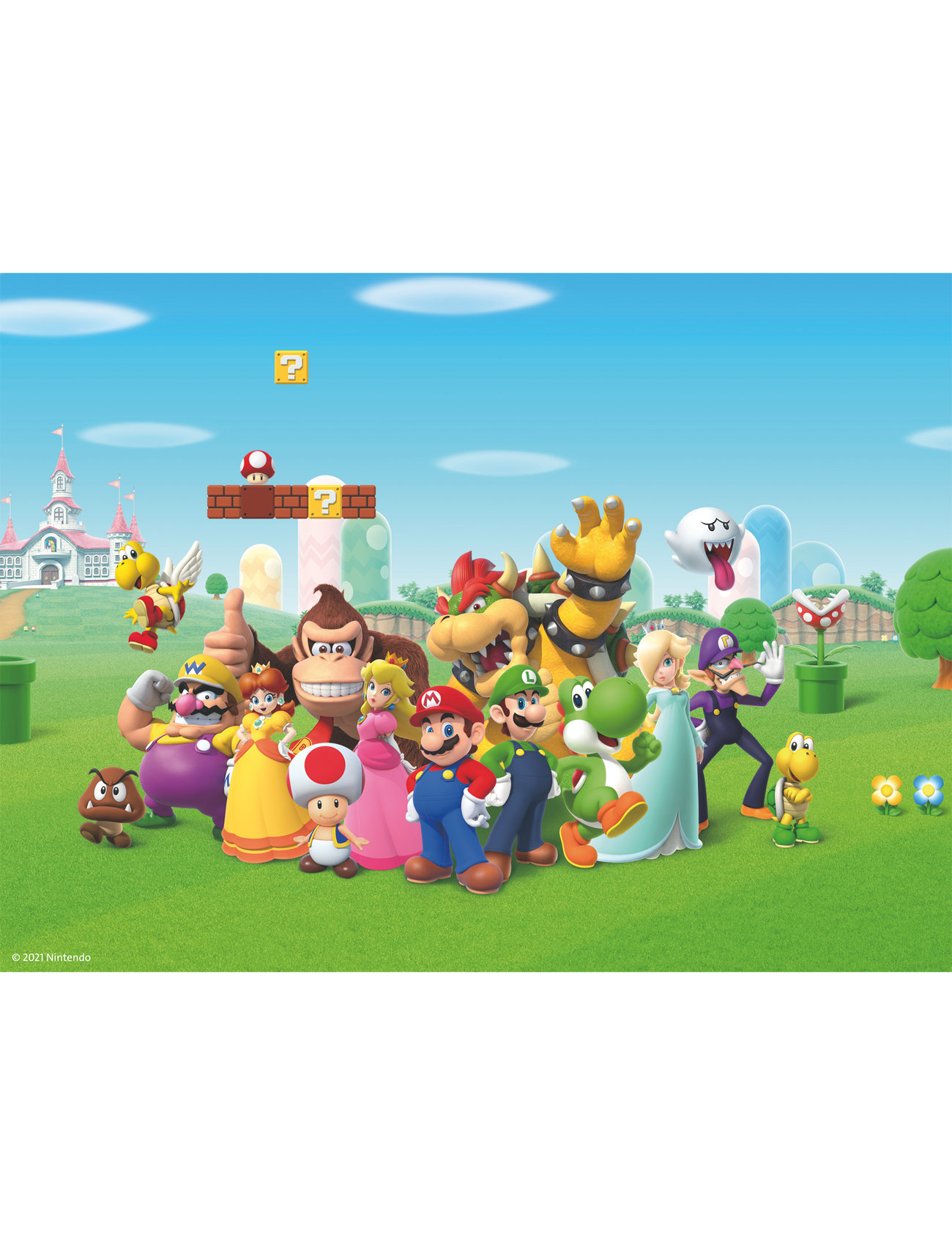 Ravensburger - Super Mario Adventure 200p - klassiske puslespil - multi coloured - 1