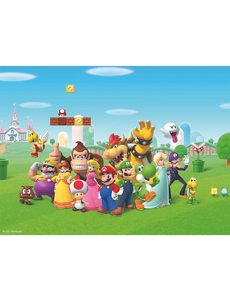 Ravensburger - Super Mario Adventure 200p - klassísk púsl - multi coloured - 0