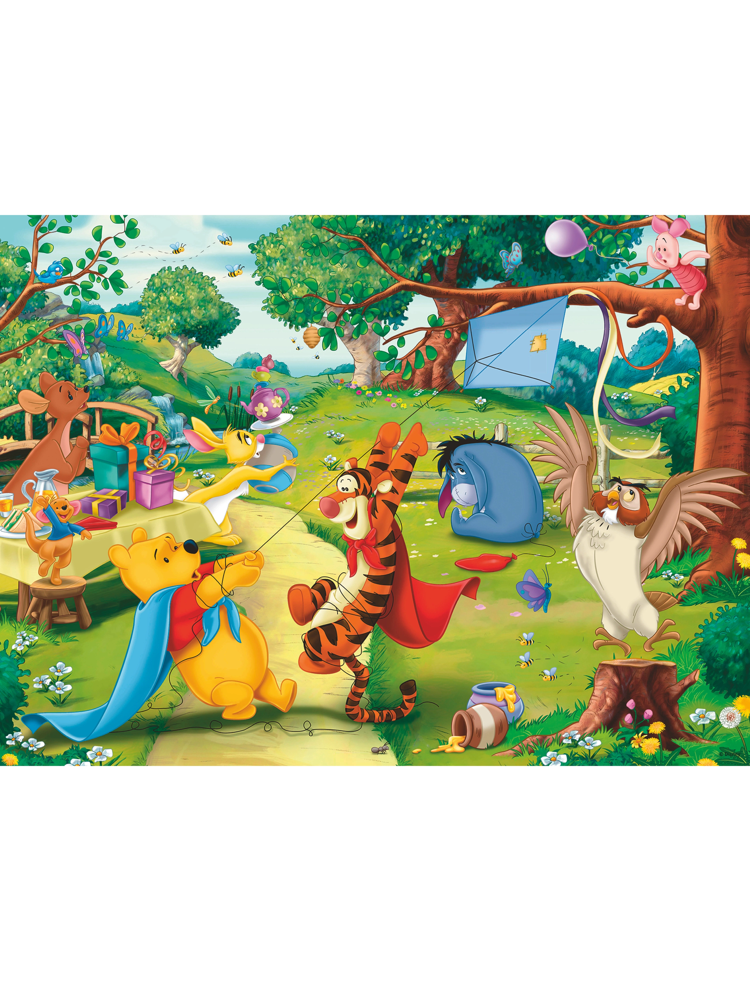 Ravensburger Pooh To The Rescue 100P, Børn, Card Spil, Multi/mønstret, Str: ONE SIZE