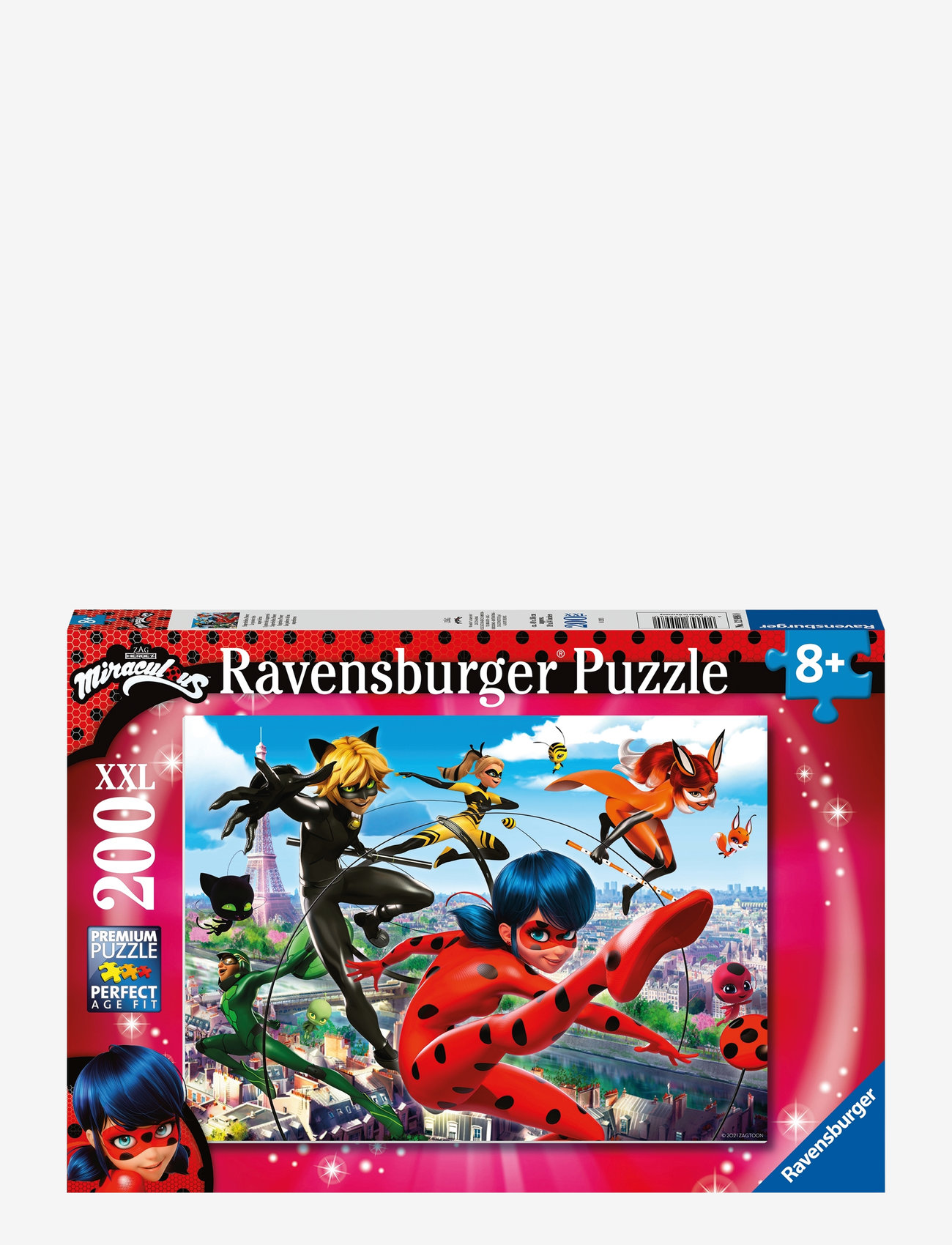 Ravensburger - Miraculous 200p - klassiske puslespill - multi coloured - 0