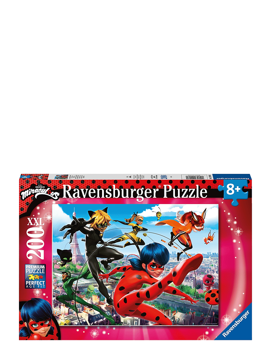 Ravensburger - Miraculous 200p - klassísk púsl - multi coloured - 0