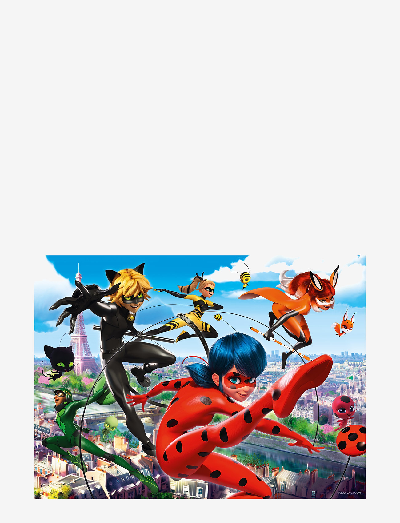 Ravensburger - Miraculous 200p - klassiske puslespill - multi coloured - 1